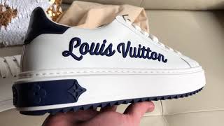 Unboxing my Louis Vuitton Time Out Sneaker! ❤️ #louisvuitton #LV #lvsn
