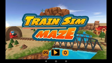 Train Sim Maze - HD Android Gameplay - Arcade games - Full HD Video (1080p)