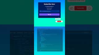 Visme Embed Online Event SignUp Form Using HTML | Responsive Form Website Design
