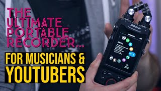 THE ULTIMATE PORTABLE RECORDER FOR MUSICIANS & YOUTUBERS | Tascam Portacapture X8 Demo | TOM QUAYLE screenshot 5