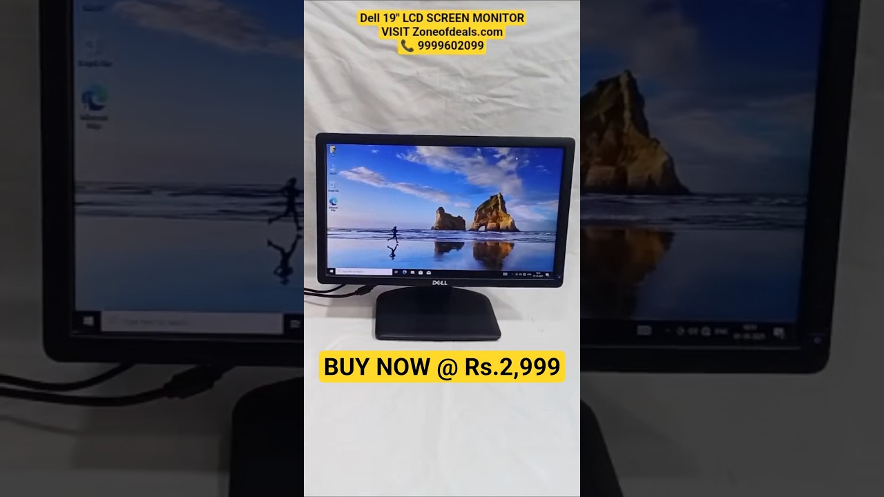 BUY Dell 19" Lcd Monitor@ 2,999 | Zoneofdeals.com |📞9999602099 
