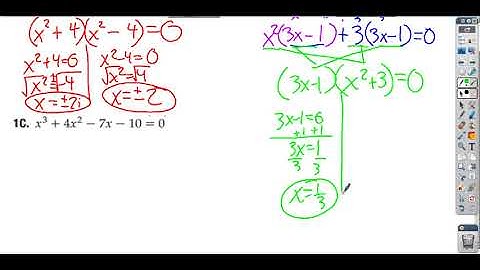 5.7: Roots and Zeros