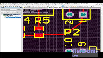 Tutorial Altium design PCB Clock DS1307 18B20 Pt 68