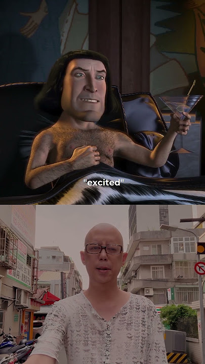 Did you know that in SHREK...