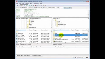 cara upload foto produk menggunakan filezilla ftp client