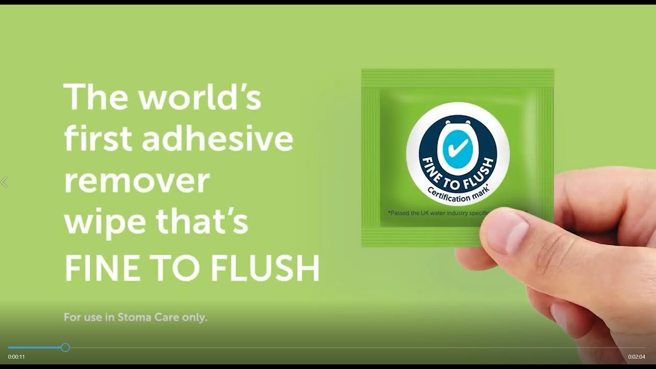 Salts FlushAway™ Adhesive Remover Wipes - Westech Health Care Ltd.,