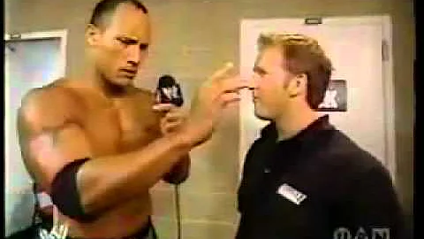 WWE The Rock With Mark Loyd {Funny Moment}