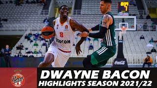 Dwayne BACON • Highlights Season 2021/2022 • AS Monaco