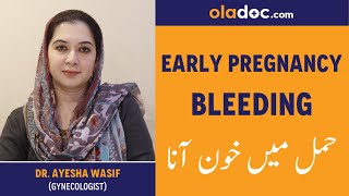 Bleeding During Pregnancy Urdu Hindi - Hamal Ke Doran Khoon Ka Ana - Spotting In Early Pregnancy