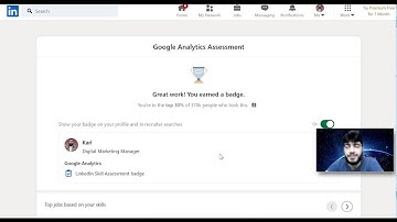 LinkedIn Google Analytics Skills Assessment(passed)