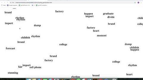 SAMS HW2: Typing Game Walkthrough
