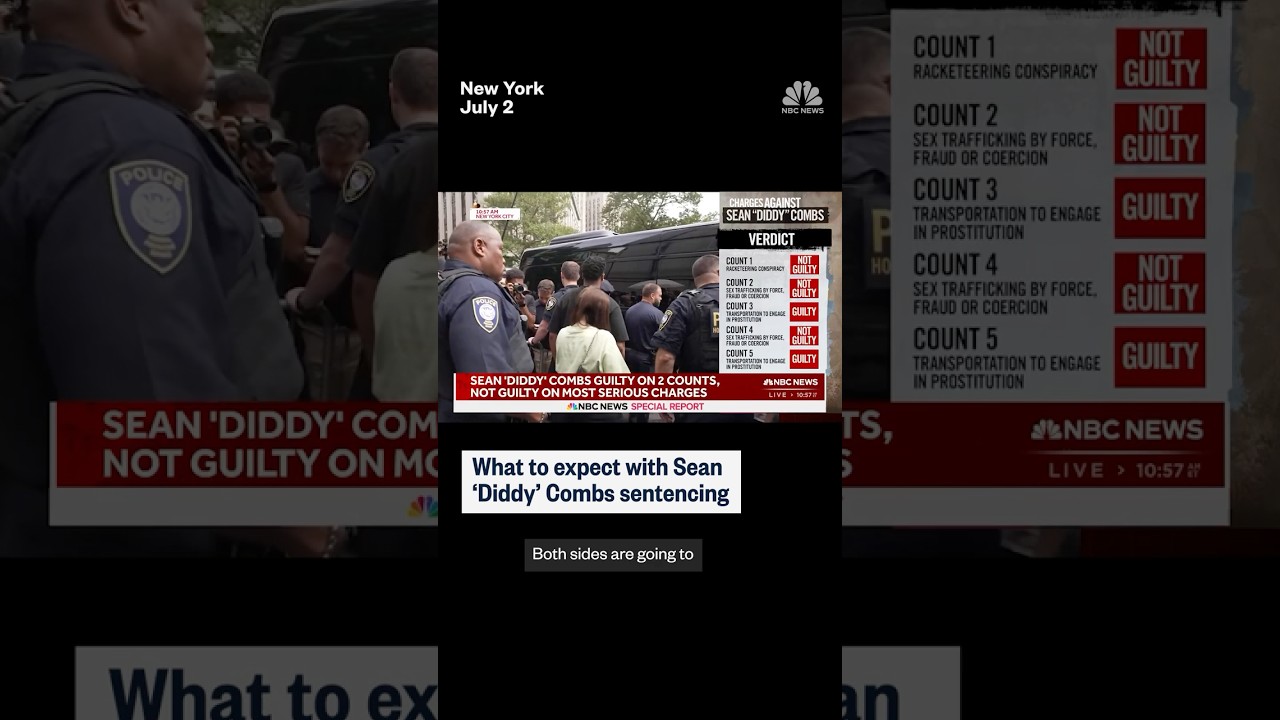 What to expect with Sean 'Diddy' Combs sentencing