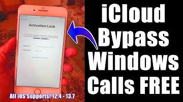 ✔iCloud Bypass Full Untethered Calls/DATA Working [Windows] | September 2020