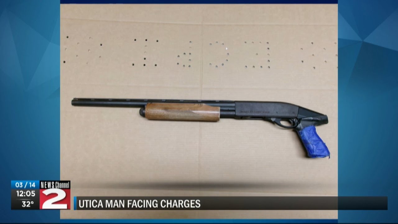 Man accused of making threats with long gun
