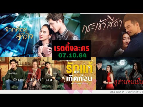 เรตติ้งละคร07.10.64lสุสานคน เปิดโผละครใหม่ รักในรอยลวง ช่อง 7HD l เรื่องย่อ