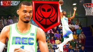 NEW Victor Wembanyama BUILD is UNREAL in REC on NBA 2K27!