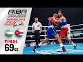 Final (69kg)  GIYASOV Shakhram (Uzbekistan) vs IGLESIAS Roniel (Cuba)