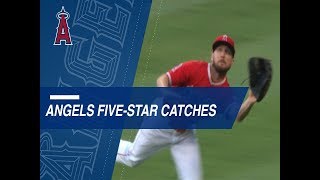 Statcast measures the Angels' five-star catch in 2017