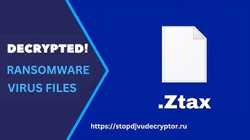 Ztax Ransomware Attack | Remove Virus and Decrypt Encrypted Files #dharma #ransomware