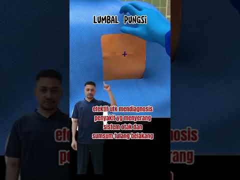 Video: Dalam pungsi lumbal, jarum dimasukkan di antara?