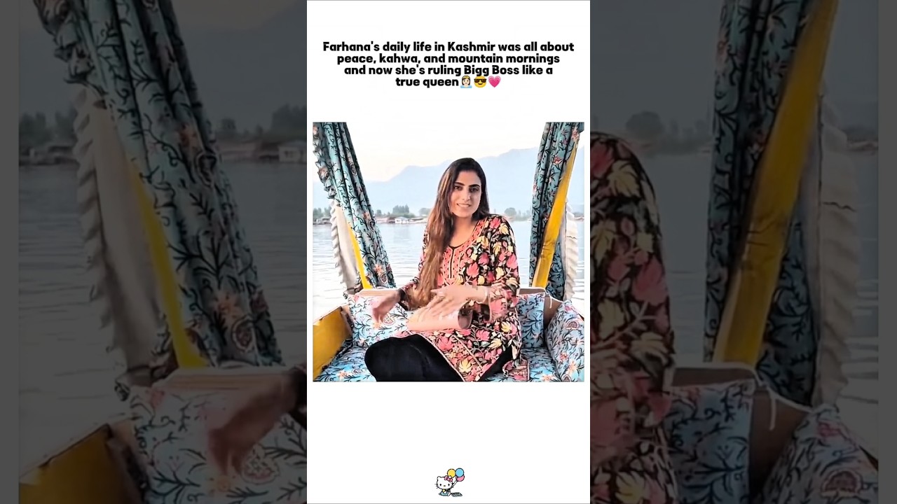 Farhana's real life in kashmir 💗