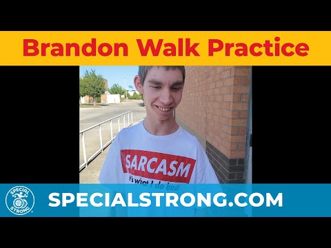 Special Needs Fitness Training Session