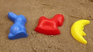 Учим английский язык с детьми Изучаем цвета играя в песок и поем Finger Family Song