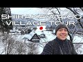 Snowy tour in shirakawago japan