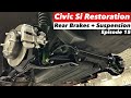 AHC EM1 Restoration Project - OEM+ Rear Suspension &amp; Brakes Installation (Ep 15)