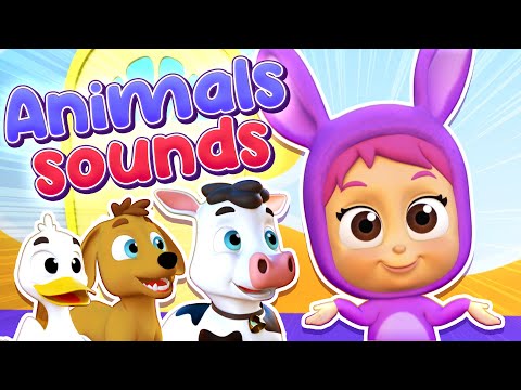 🚪🐶🦆🐑🐄 Knock Knock – Who’s at the Door? Animal Sounds Song for Kids 🎵 - Super kids