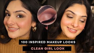 Clean girl look because less is luxe 🤍Easy makeup look for beginners 🤍 No complicated steps