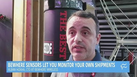 BeWhere sensors let you monitor your own shipments