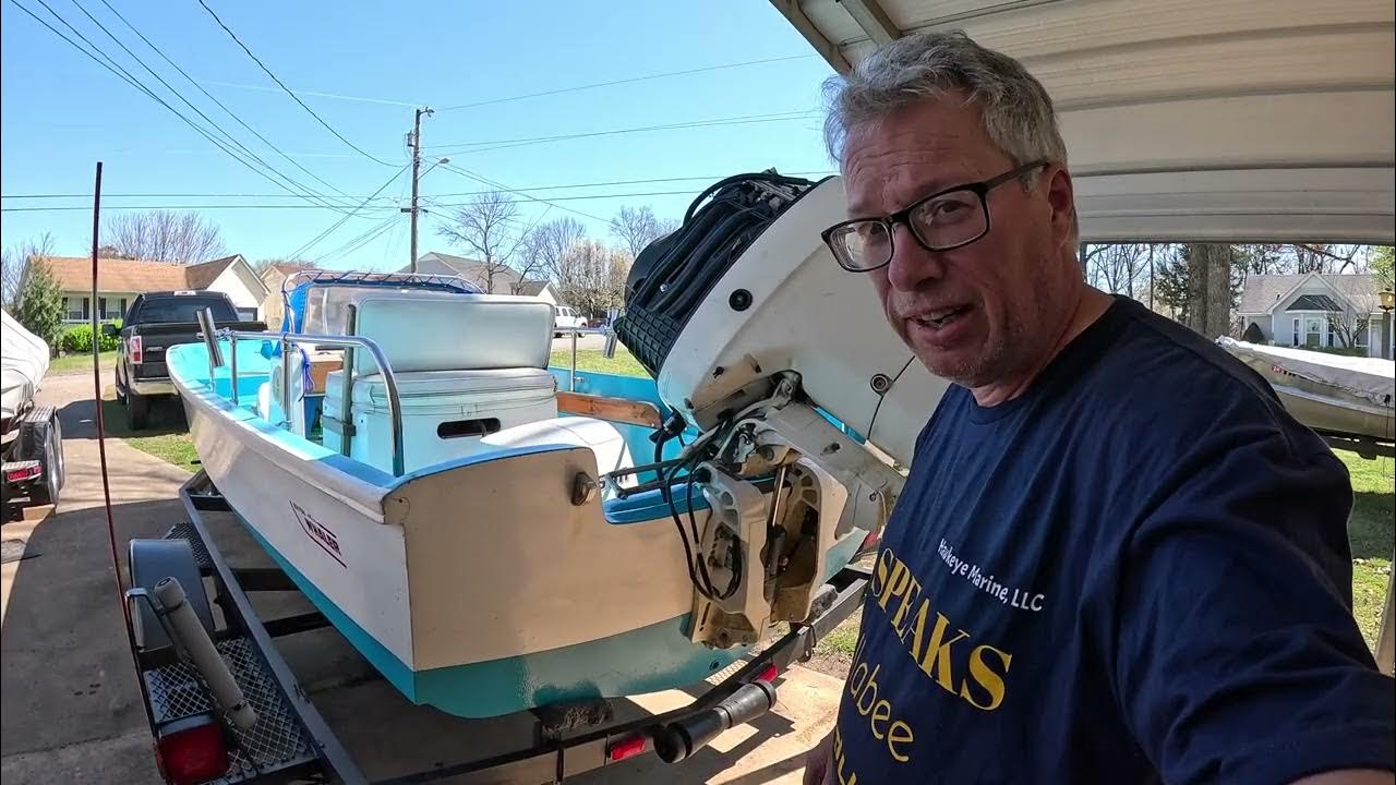 Removing a power tilt and trim Johnson 70hp 4 stroke variety YouTube