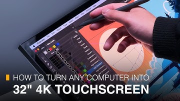 How To Turn Any Computer Into A 32" 4K Touchscreen | Alogic
