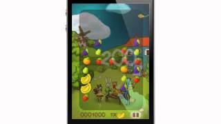 Fruit Frenzy Trailer: An addictive action puzzle game for iOS and Android screenshot 2