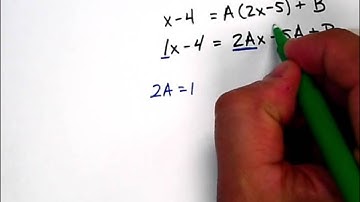 PC - 9.8 Partial Fractions, Case 2, Example 2