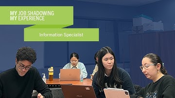 Job Shadowing: Information Specialist at CAMH