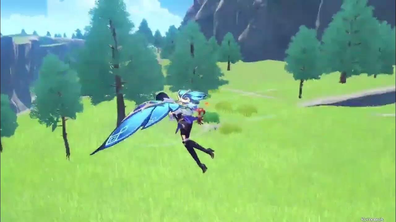 New glider Genshin impact YouTube