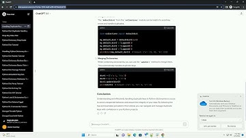 python dictionary duplicate keys