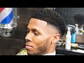 HOW TO CUT A DROP FADE WITH ONE GUARD | STEP BY STEP BARBER TUTORIAL