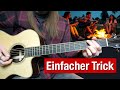 Wie du überzeugend Lagerfeuer Gitarre spielst