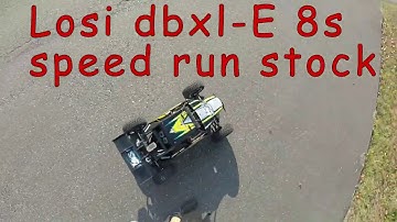 Losi dbxl-E 8s speedrun stock gearing