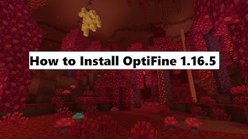 How to install OptiFine for Minecraft 1.16.5 || QUICK AND EASY!