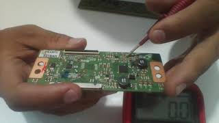 tipos de tarjetas T-CON board y voltajes de polarizacion necesarios de nuetros panel lcd