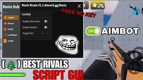 Rivals Script OP Pastebin GUI | AIMBOT SILENT AIM AUTO WIN *NO KEY*