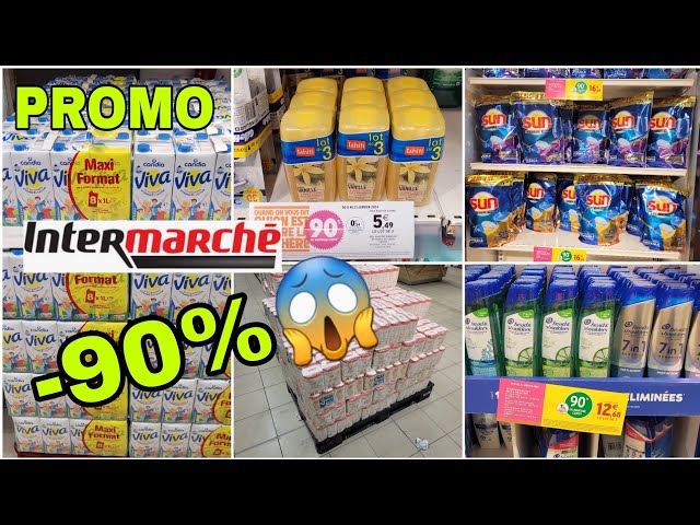 90% 😱🙈 INTERMARCHÉ 09.01.24 #intermarché #promotion #promo