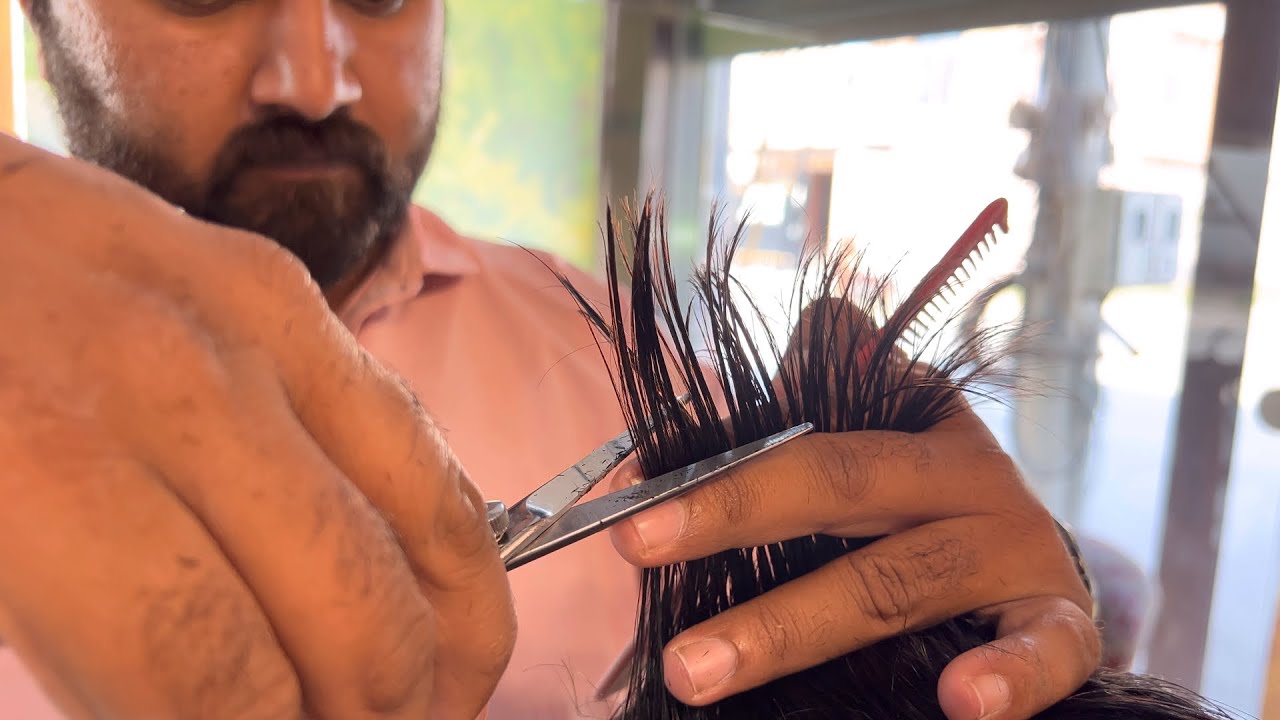 ✂️ FASTEST SCISSORS ASMR 😴 | Haircut That Puts You to Sleep Instantly