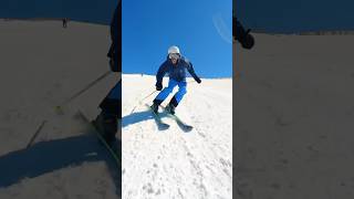 Ski transition ⛷️ #snow #winter #shorts