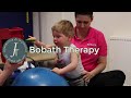 Bobath Therapy - interview with therapist with video of parts of a Bobath Therapy session