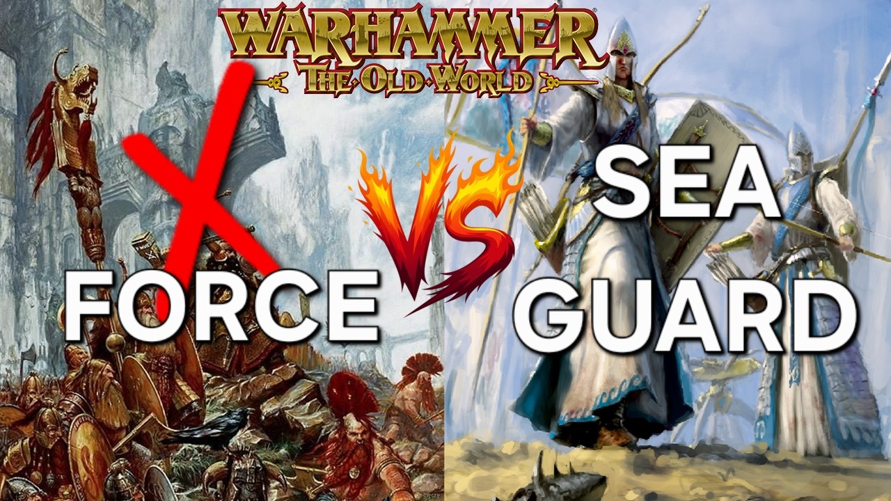 Dwarf Expeditionary Force vs Sea Guard Garrison - Warhammer: The Old World - 15 Minute Battle Report